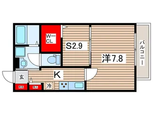 ディアVP【1階】の間取り