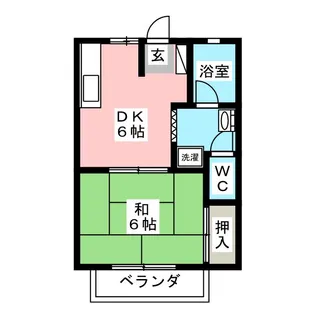 エンゼルハウス3【1階】の間取り