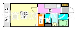 プライマル・スパイア【3階】の間取り