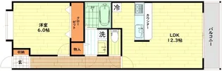 サニーレジデンス野田【1階】の間取り