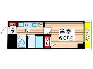 オネスティ船橋五番館【9階】の間取り