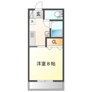 キャンパス【2階】の間取り