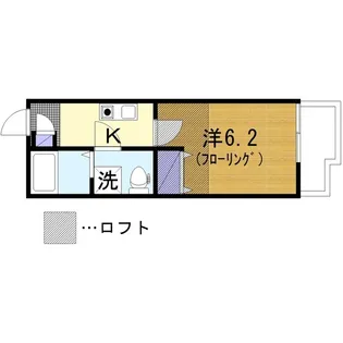 カインドネス相武台前【2階】の間取り