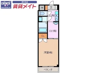 ロイヤル江戸橋【1階】の間取り