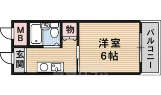 ハッピーハイツ【4階】の間取り
