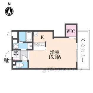 LivreColline【3階】の間取り