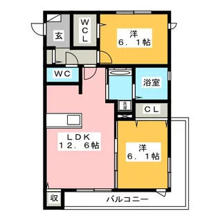 oazo Y【2階】の間取り