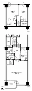 参宮橋マンションの間取り