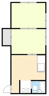坂下アパート【1階】の間取り