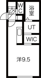 laulea学園前【4階】の間取り
