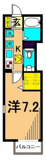 ALLURE日吉【2階】の間取り
