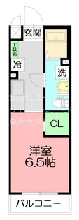 カレッジヒルズE【3階】の間取り