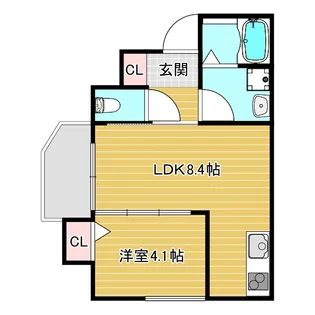グランステージ大和田【3階】の間取り