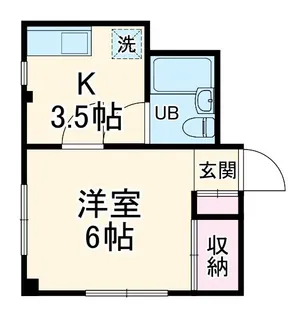 メゾン溝の口【2階】の間取り