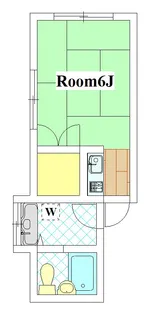 朝比奈荘【2階】の間取り