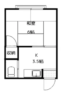 西尾荘【2階】の間取り