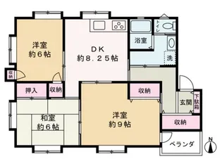 緑苑 ガーデンハイム【1階】の間取り