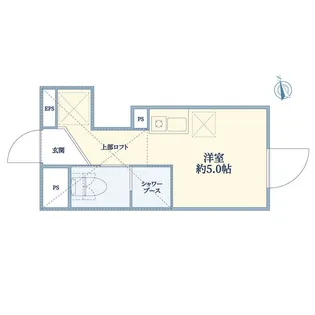 ファーストビュー中野【2階】の間取り