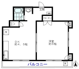 コーポ椎名町【3階】の間取り