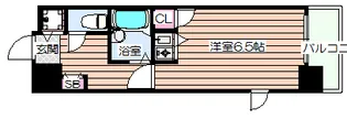 リーガル天神橋【7階】の間取り