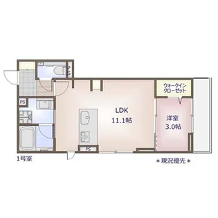 korallion oct /コラリオン オクト【3階】の間取り