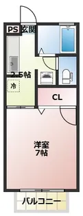 ボックスツリーハウス3【1階】の間取り
