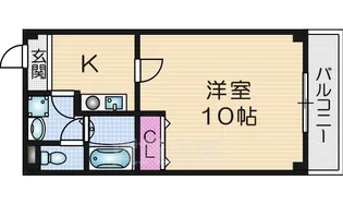 デルフコート【1階】の間取り