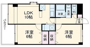 アーバンハイツ【3階】の間取り