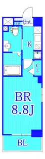 ウイングルート【6階】の間取り