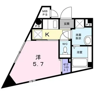 さくらビル柳町【4階】の間取り