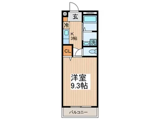 ハイムS&Y【2階】の間取り