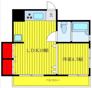 関口ビル【2階】の間取り
