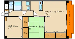 ピュア・プルーン【2階】の間取り