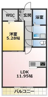 Jouer 美園【2階】の間取り