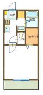 ルネッサンス花岡B【2階】の間取り