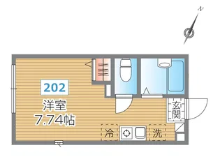 ネストリア小豆沢【2階】の間取り