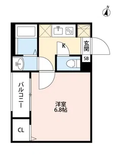 tocco江北(トッココウホク)【2階】の間取り