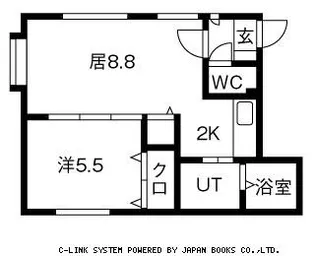 DAIKOKU【3階】の間取り