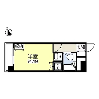 ヴェラハイツ鶴見【6階】の間取り