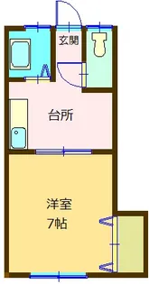 ハイムリーブC【2階】の間取り