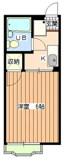 津田シティハイム【2階】の間取り