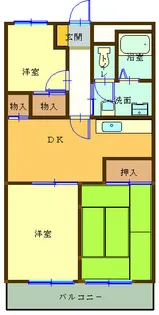 メゾン近藤【3階】の間取り