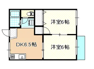 エスポワール【2階】の間取り