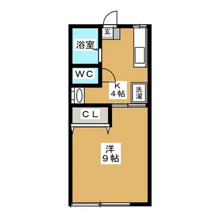 鶴見ハイム【1階】の間取り