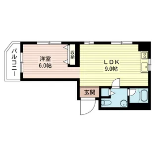 ライブヒルズ【2階】の間取り