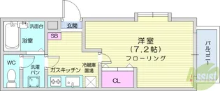 コーポマリーナ【2階】の間取り