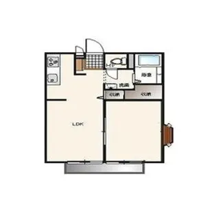 グリーンパーク【2階】の間取り