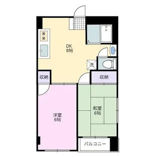 インペリアルホームズキタガワ【3階】の間取り