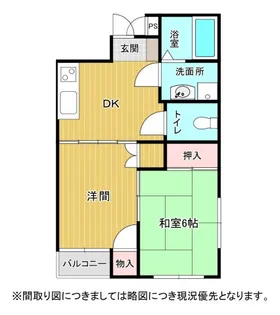 コーポ・サンズ【2階】の間取り