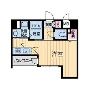 グラマシー京都【3階】の間取り